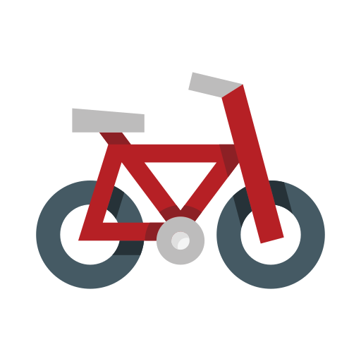 bicicleta edt.im Lineal color icono