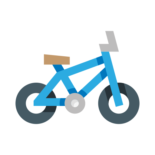 bicicleta edt.im Lineal color icono