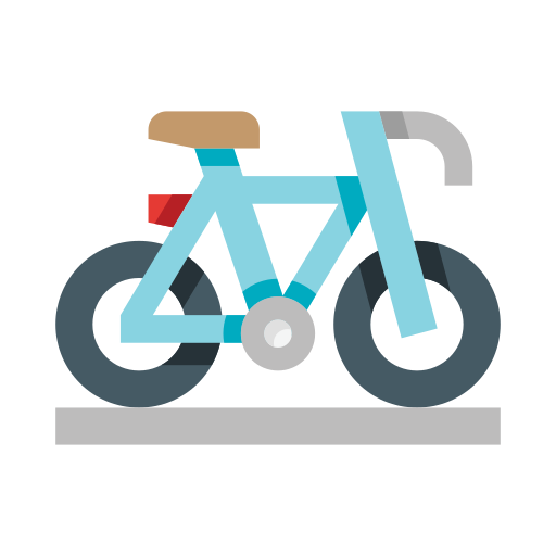 自転車 edt.im Lineal color icon