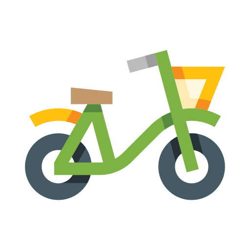 rower dla dziecka edt.im Lineal color ikona