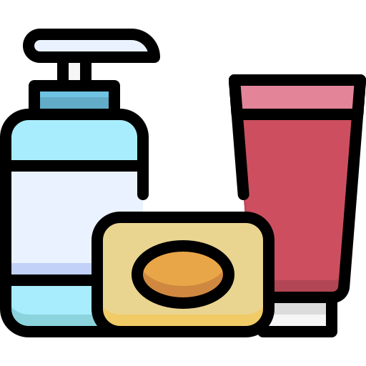 produtos de higiene pessoal Generic Outline Color Ícone