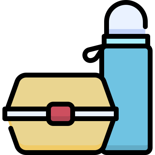 Lunch box Generic Outline Color icon