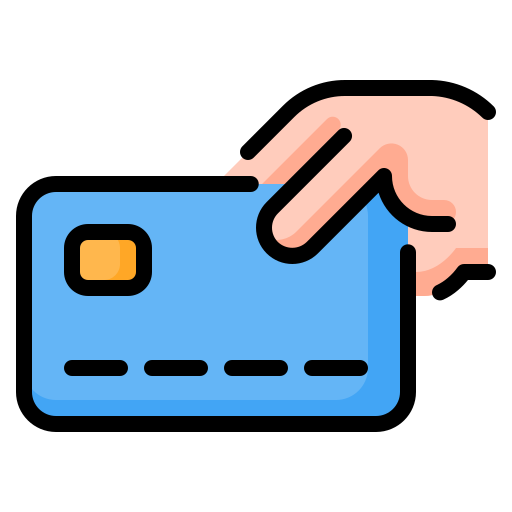 kredietkaart Generic Outline Color icoon