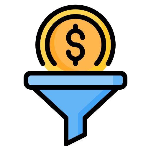 Funnel Generic Outline Color icon