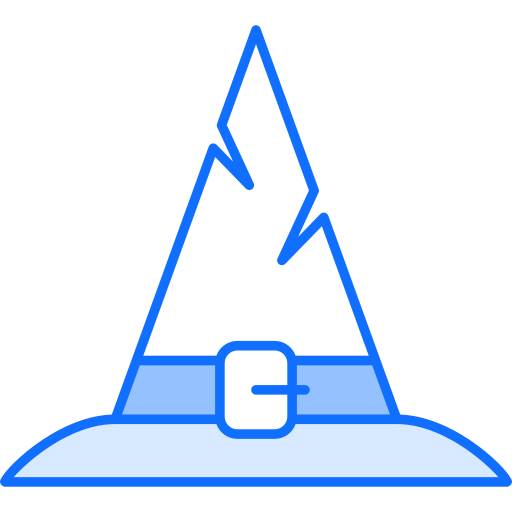 heksenhoed Generic Blue icoon
