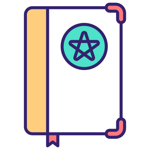 Magic book Generic Outline Color icon