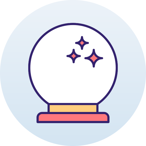 水晶球 Generic Circular icon