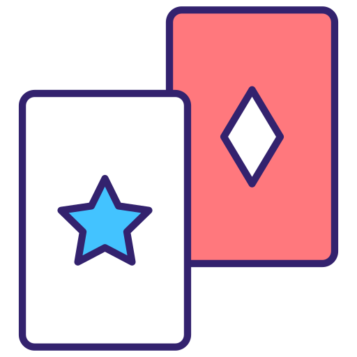 Игральные карты Generic Outline Color иконка