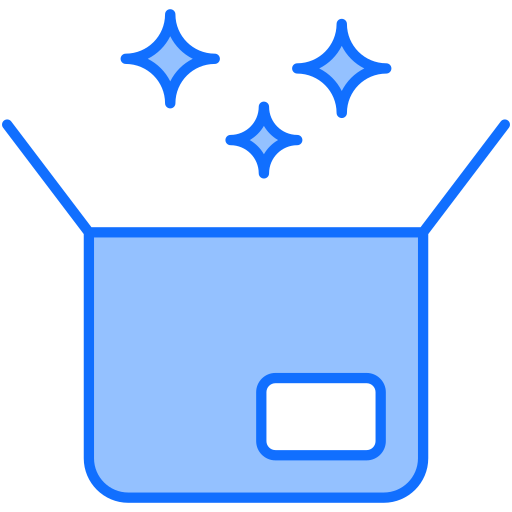 magische doos Generic Blue icoon