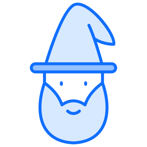 ウィザード Generic Blue icon