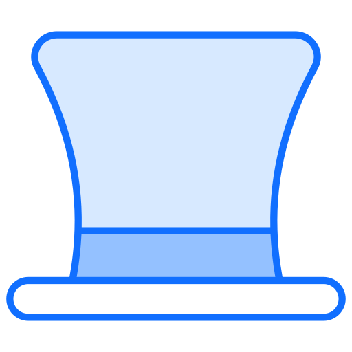 Magician hat Generic Blue icon