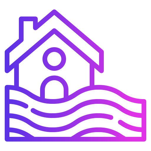 inundación Generic Gradient icono