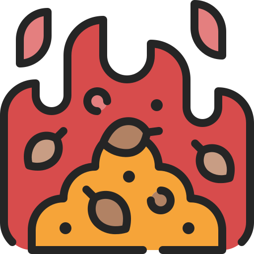 Incineration Generic Outline Color icon
