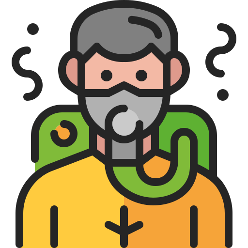 Respirator Generic Outline Color icon