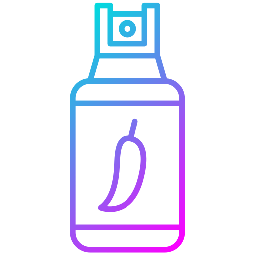 Pepper spray Generic Gradient icon