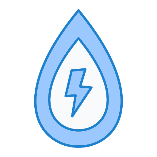 l'énergie de l'eau Generic Blue Icône