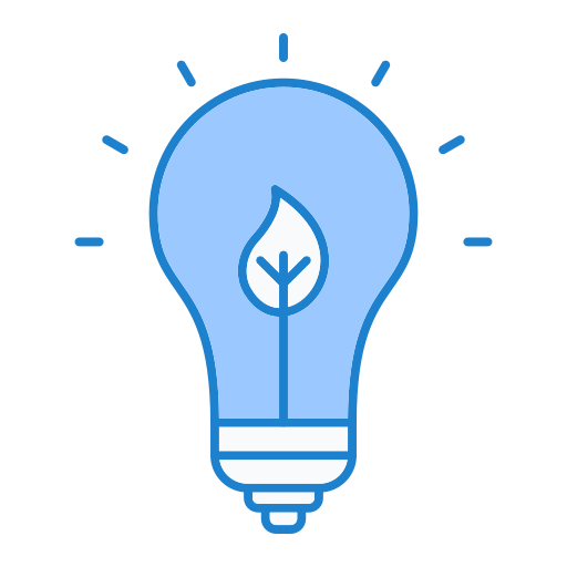 eco-lamp Generic Blue icoon