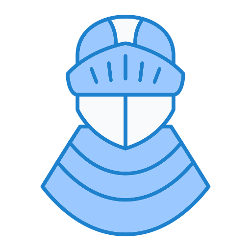 騎士 Generic Blue icon