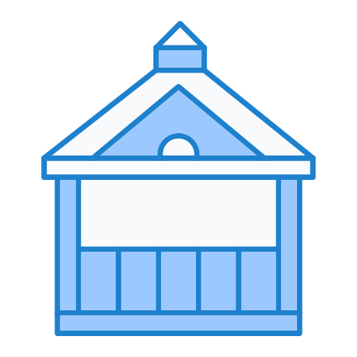 パビリオン Generic Blue icon