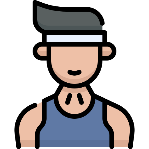 Personal trainer Generic Outline Color icon