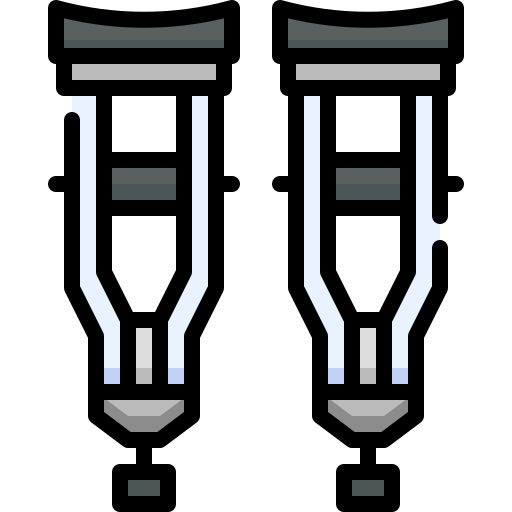 krücken Generic Outline Color icon