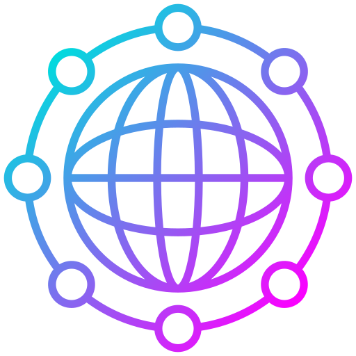 グローバルネットワーク Generic Gradient icon