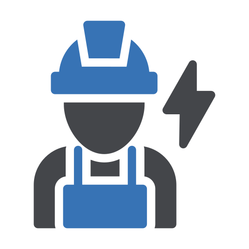 elektriker Generic Blue icon