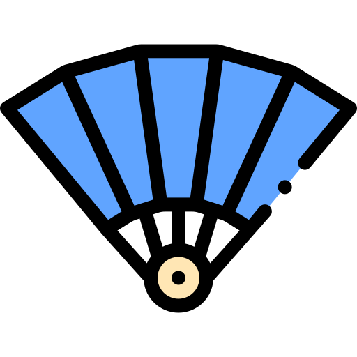 ファン Detailed Rounded Lineal color icon