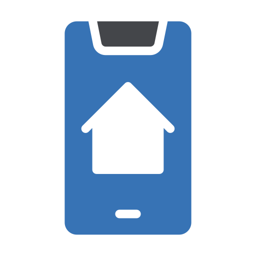 kontrola domu Generic Blue ikona