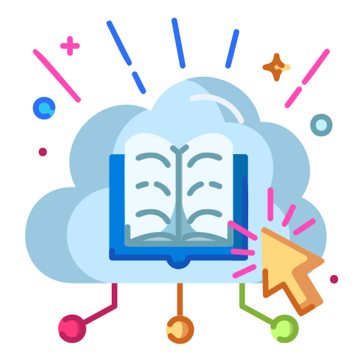 biblioteca en la nube Generic Flat icono