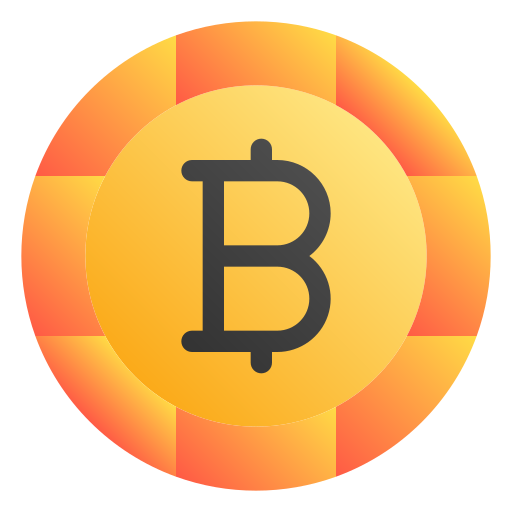 bitcoin Generic Flat Gradient Icône