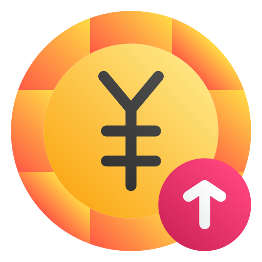 yen Generic Flat Gradient icon