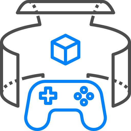 vr-spiele Generic Outline Color icon
