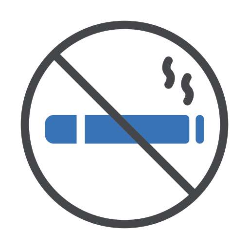 No smoke Generic Blue icon