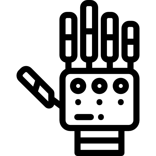 バイオニックアーム Detailed Rounded Lineal icon