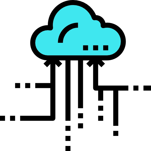 Cloud computing Becris Lineal color icon