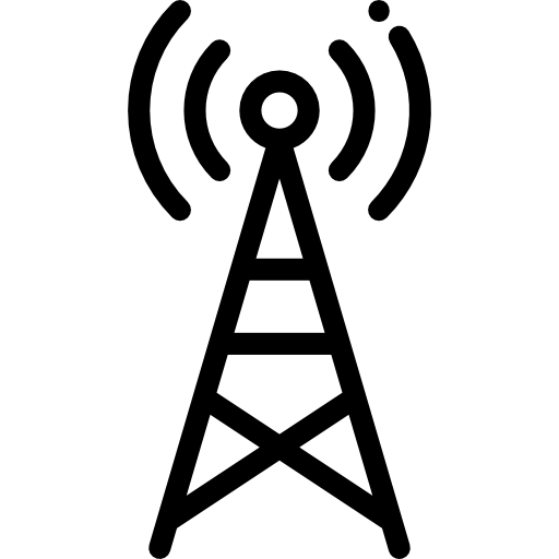 signal Detailed Rounded Lineal Icône