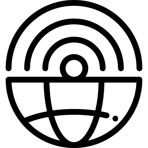 接続性 Detailed Rounded Lineal icon