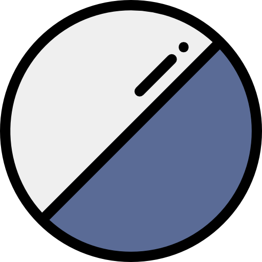 설정 Detailed Rounded Lineal color icon