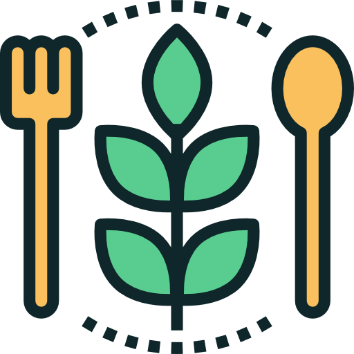 wegetariański Becris Lineal color ikona