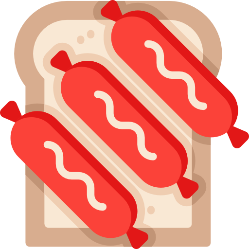 Sausages Special Flat icon