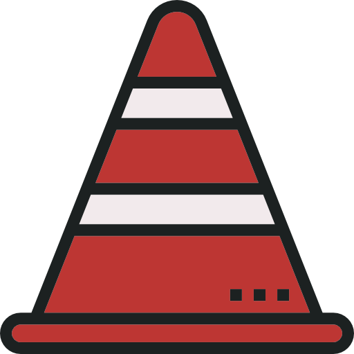 円錐 Becris Lineal color icon
