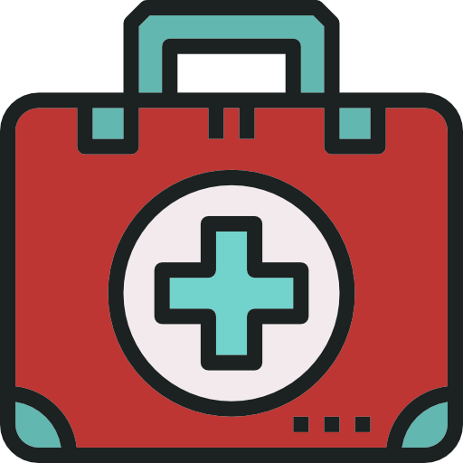 First aid kit Becris Lineal color icon