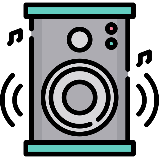 Speaker Special Lineal color icon