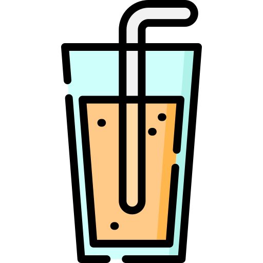 orangensaft Special Lineal color icon