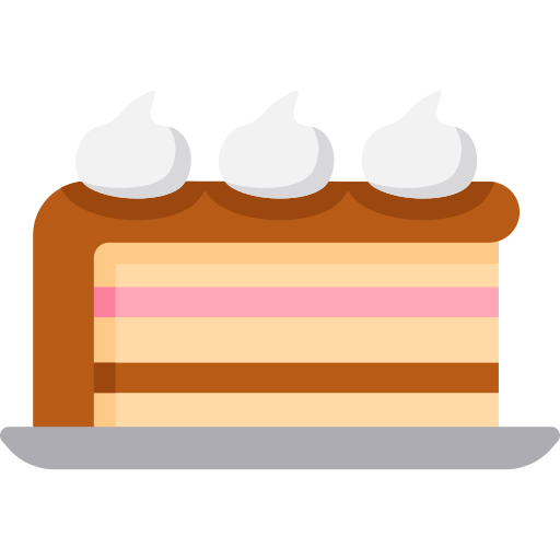 Кусочек торта Special Flat иконка