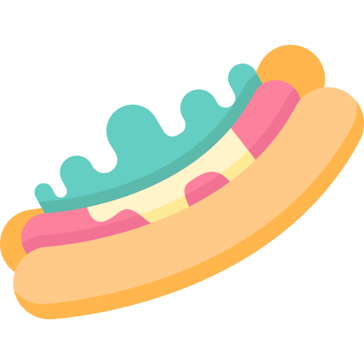 Hotdog Special Flat icon