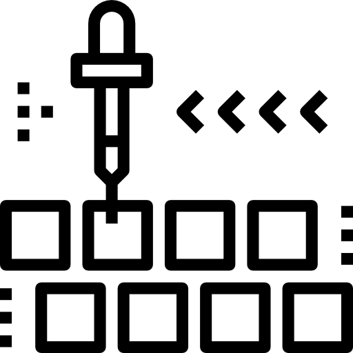 pipeta Becris Lineal ikona