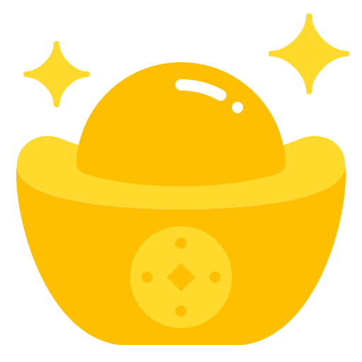 Слиток золота Generic Flat иконка
