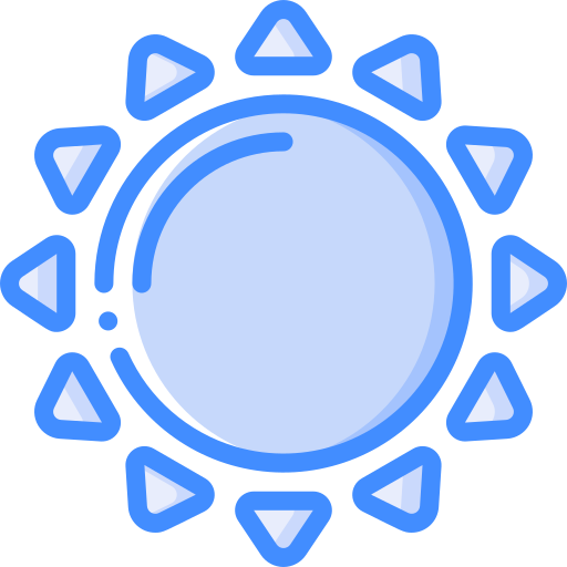 солнце Basic Miscellany Blue иконка